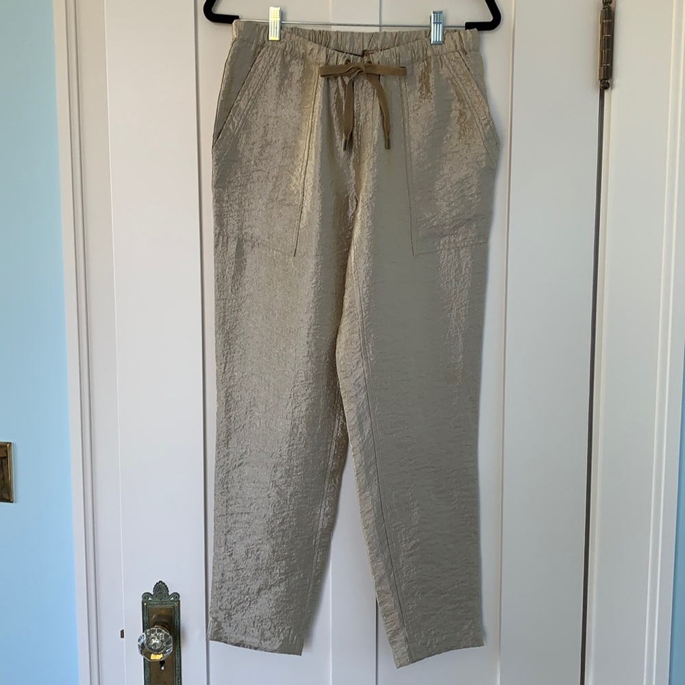 Gold J Crew pants
